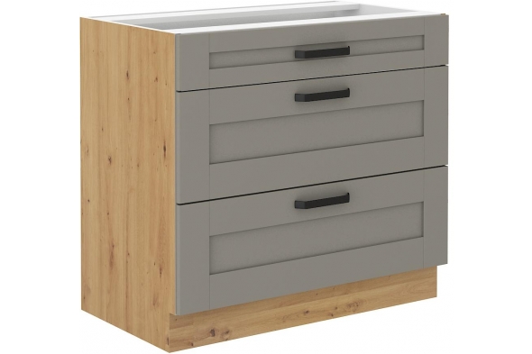 Szafka dolna 3 szuflady 80 D 3S PREMIUM BOX